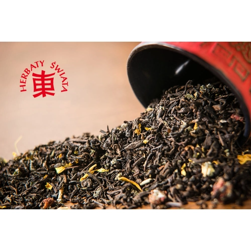 Herbata czerwona pu-erh TRUSKAWKA W ŚMIETANIE
